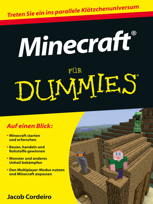Title details for Minecraft für Dummies by Jacob Cordeiro - Available